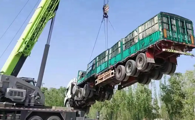 沁阳道路脱困救援案例